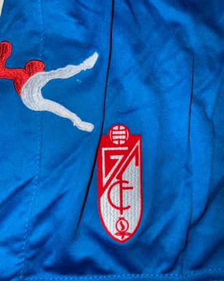granada cf pantaloncini calcio tg 3XS blu con logo