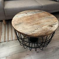 Tavolino Sklum legno massello