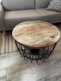 Tavolino Sklum legno massello