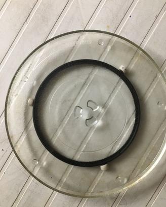Piatto De'Longhi in vetro per microonde