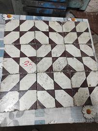 Lotto Riggiole Napoletane Antiche 