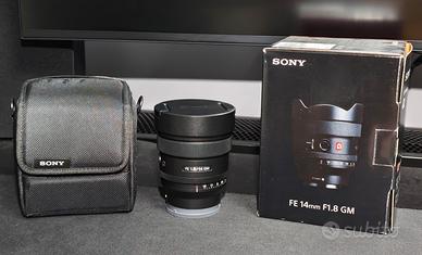 Obbiettivo Lente Sony 14mm f1.8 GM
