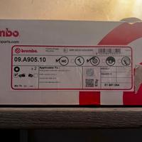 Coppia dischi freni anteriori auto Brembo