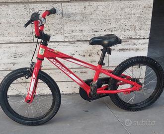 Specialized 16 pollici bici mtb bambino hotrock