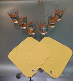 bicchierini vintage anni 70