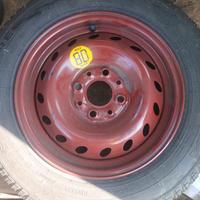 Ruota scorta 135/80/13  quattro fori 