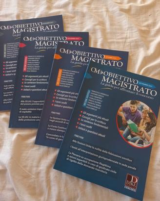 Rivista Obiettivo Magistrato -numeri vari