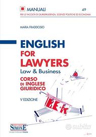 English for lawyers, Maria Fraddosio
