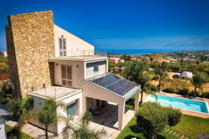 Villa Skyline - Design, Piscina e Vista sul Golfo