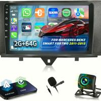 Autoradio Smart Fortwo 2011-2015 con Carplay