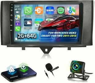Autoradio Smart Fortwo 2011-2015 con Carplay