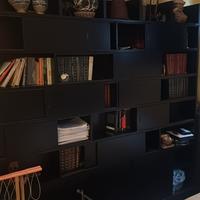 divano, letto singolo, 2 librerie e 1 armadio IKEA