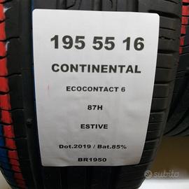 2 GOMME 195 55 16 CONTINENTAL BR1950