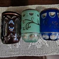3 bicchieri da collezione