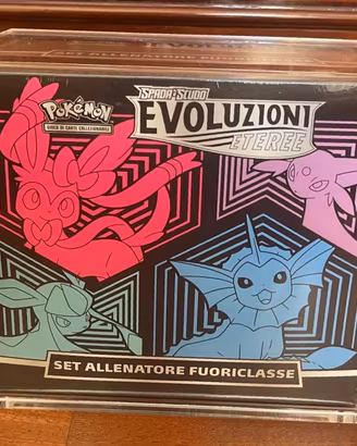 Teca in acrilico magnetica per ETB Pokemon Anti-UV