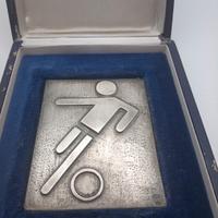 Lastra argento 925 sport  "Calcio" anni 70/80
