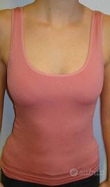 Lotto di 100 canotte con corpetto interno - ROSA