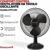 Honeywell ventilatore da tavolo oscillante HTF1220