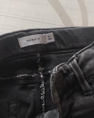 Jeans  nero bambina