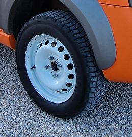 Cerchi e gomme da 14  Panda 4x4 