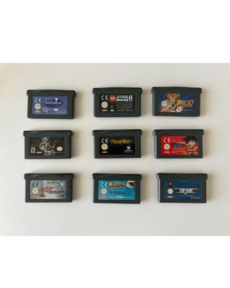 Lotto cartucce originali Game Boy Advance