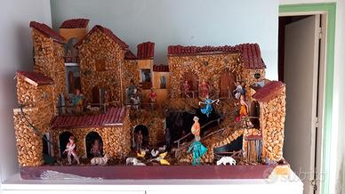 Presepe artigianale comprese statuine