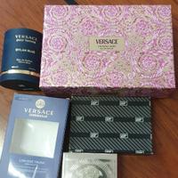 5 scatole vuote versace