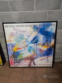 quadro stampa di Michael Heizer 120x120