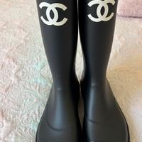 Stivali chanel gomma donna