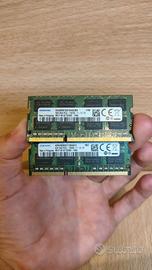 RAM 16GB (2x8GB) DDR3L 1600MHz SODIMM Samsung