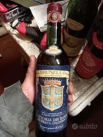 Brunello di Montalcino 1962 Fattoria dei Barbi