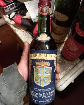 Brunello di Montalcino 1962 Fattoria dei Barbi