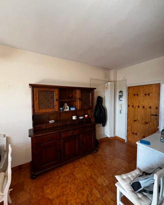 STUPENDA CREDENZA IN LEGNO MASSELLO