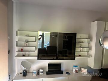 TV LG 55 Oled curvo 4K piu mobile porta TV