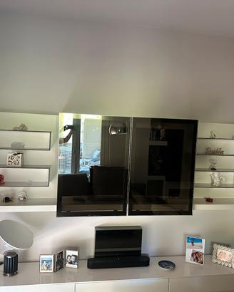 TV LG 55 Oled curvo 4K piu mobile porta TV