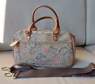Borsa A.Martini Prima Classe bauletto timbri.Origi