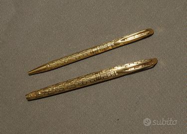 Penna Stilografica  parure Waterman CF cesellata
