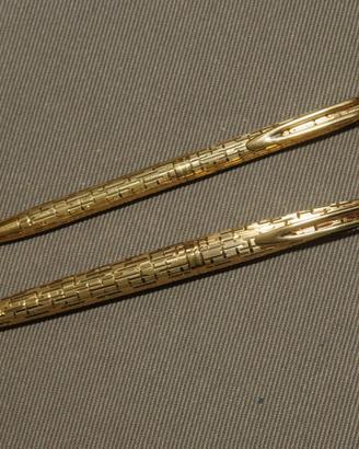 Penna Stilografica  parure Waterman CF cesellata