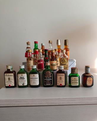 Mignon whisky e bourbon N.20 pezzi 