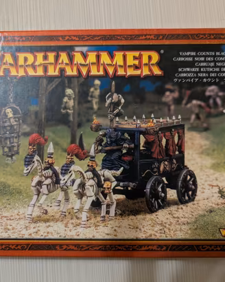 Warhammer Vampire Counts Black Coach 91-09 NEW