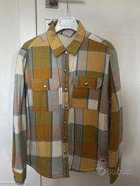 giacca  northface a quadri
