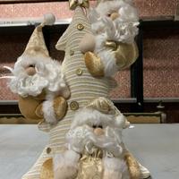 Addobbo natalizio in tessuto a forma di Albero