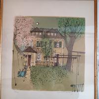 Multiplo d'arte, stampa firmata degli anni 1970