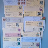 Repubblica 18 avvisi, buste e c.postali