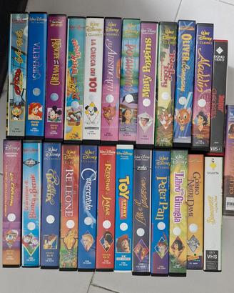 Vhs disney originali 