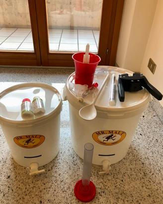 Kit produzione birra 32l + 16l