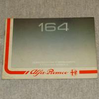 ALFA 164 SUPPLEMENTO LIBRETTO CLIMATIZZAZIONE