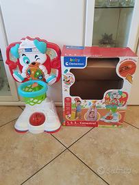 baby clementoni 1 2 3 canestro