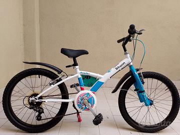 Bicicletta bimbo 20" b-twin con marce 