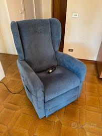 Poltrona relax motorizzata con alzapersona
